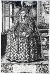 Portret van koningin Elizabeth I